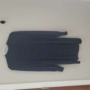 Abercrombie and Fitch black thin sweater dress